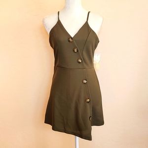 Olive green romper